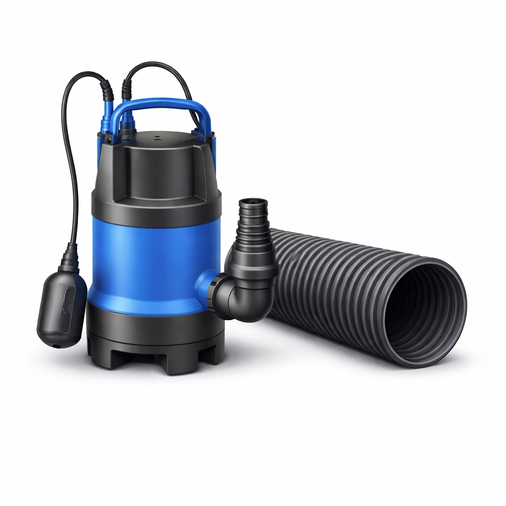 Насосы, дренажные трубы