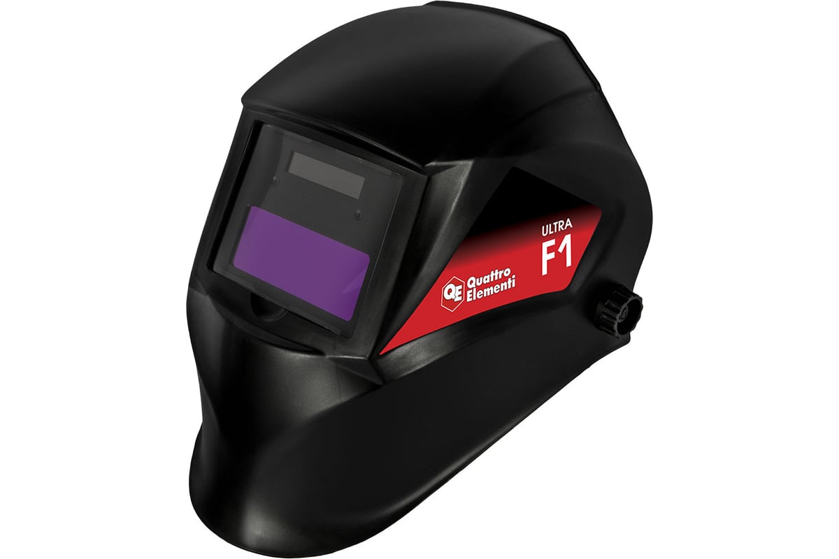 МАСКА сварочная 90х35 мм хамелеон 11 DIN Ultra F1 QUATTRO ELEMENTI
