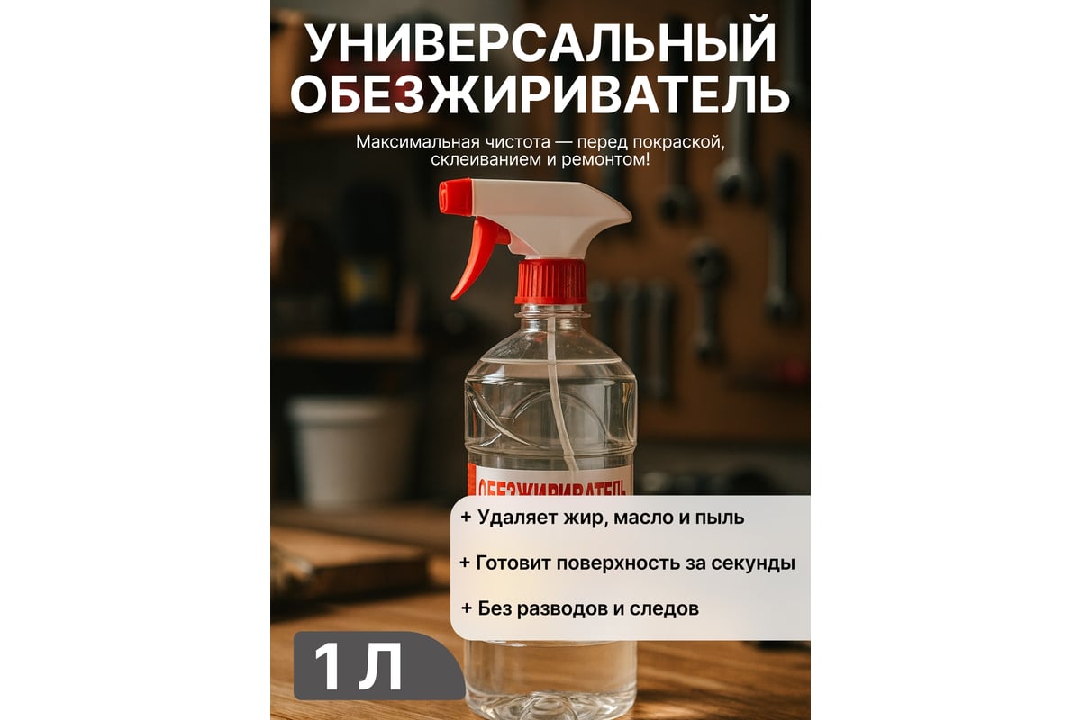 Обезжириватель универсальный 1 л ВЕРШИНА — фото 3