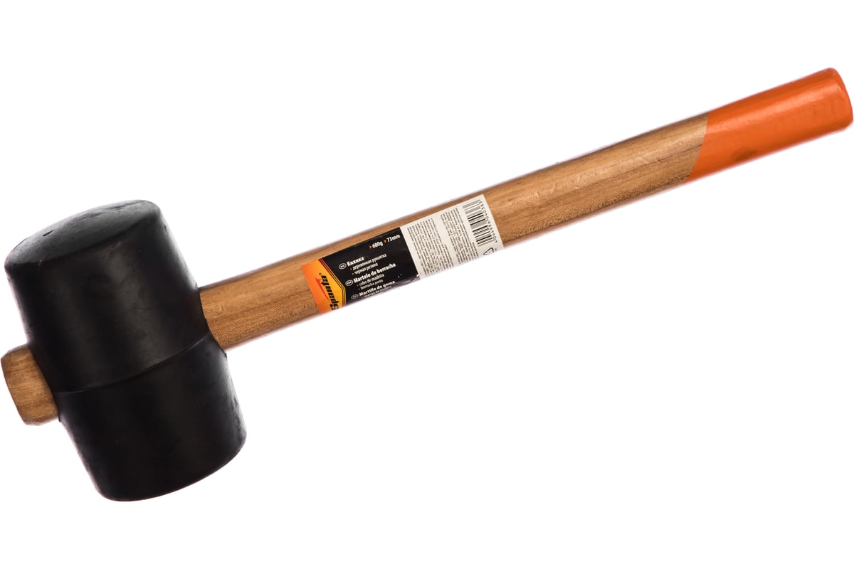 КИЯНКА резиновая 680 г деревянная ручка SPARTA