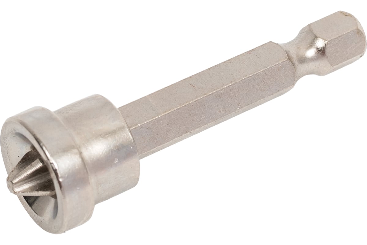 Бита PH2 50 мм c ограничителем для ГКЛ Е1/4" VERTEXTOOLS — фото 5
