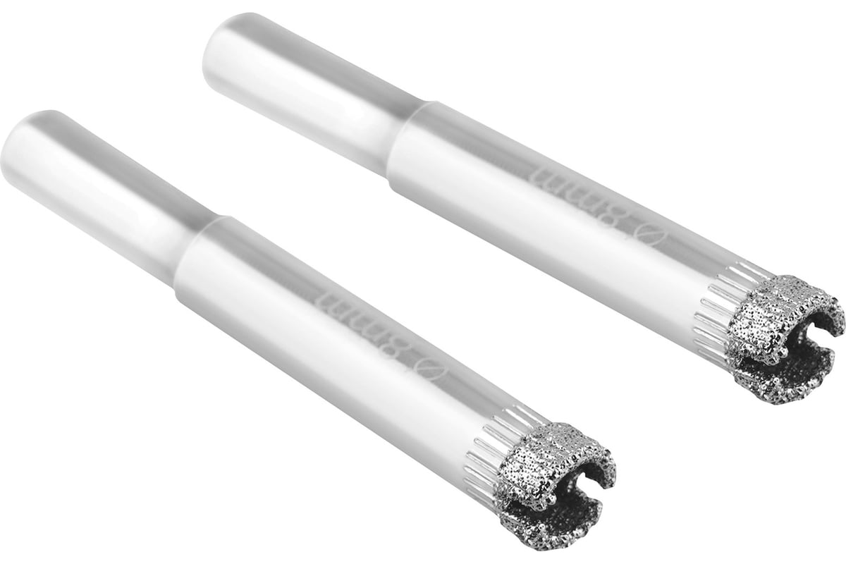 КОРОНКА алмазная 8 мм по керамике и стеклу цилиндр VERTEXTOOLS — фото 5