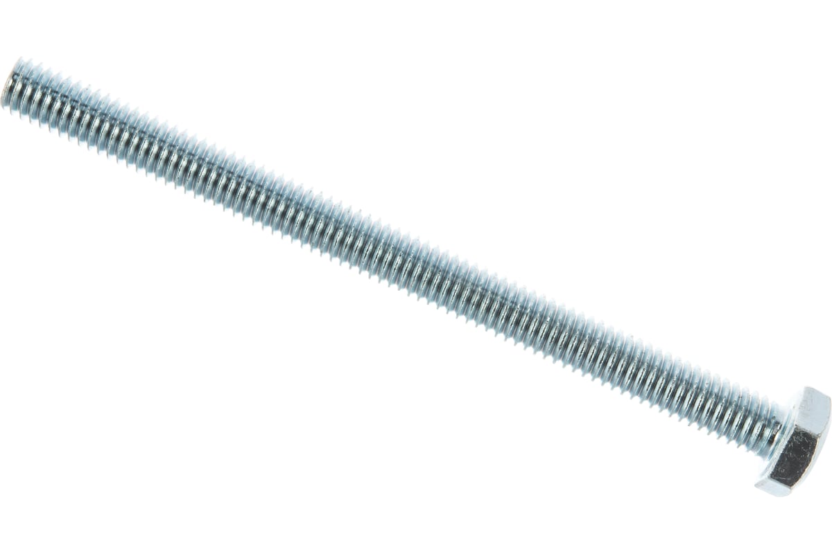 БОЛТ DIN 933 M6 80 мм /5.8/ оцинкованный