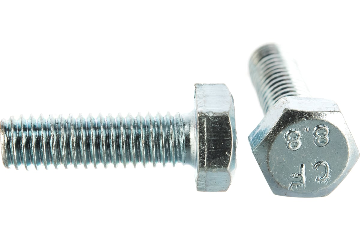 БОЛТ DIN 933 M6 20 мм /8.8/ оцинкованный