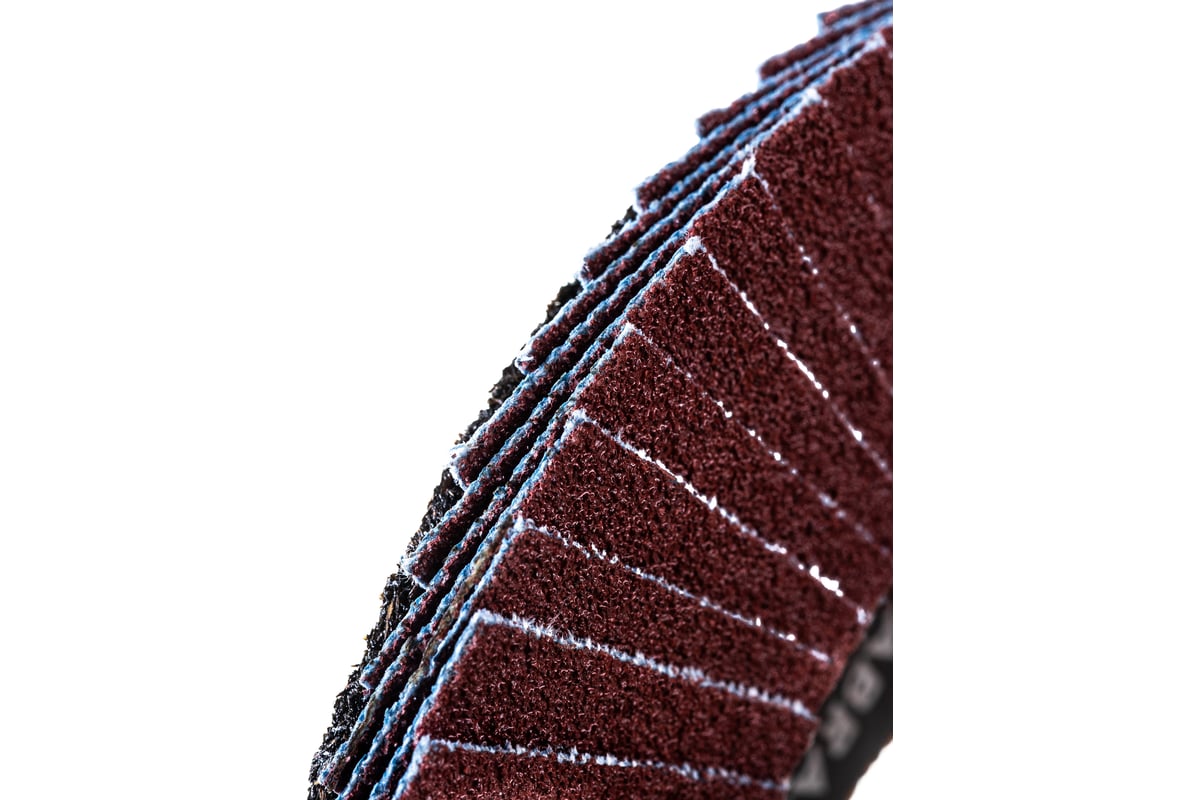 ДИСК лепестковый КЛТ1 125х22,2 мм Р80 универсальный ЛУГА