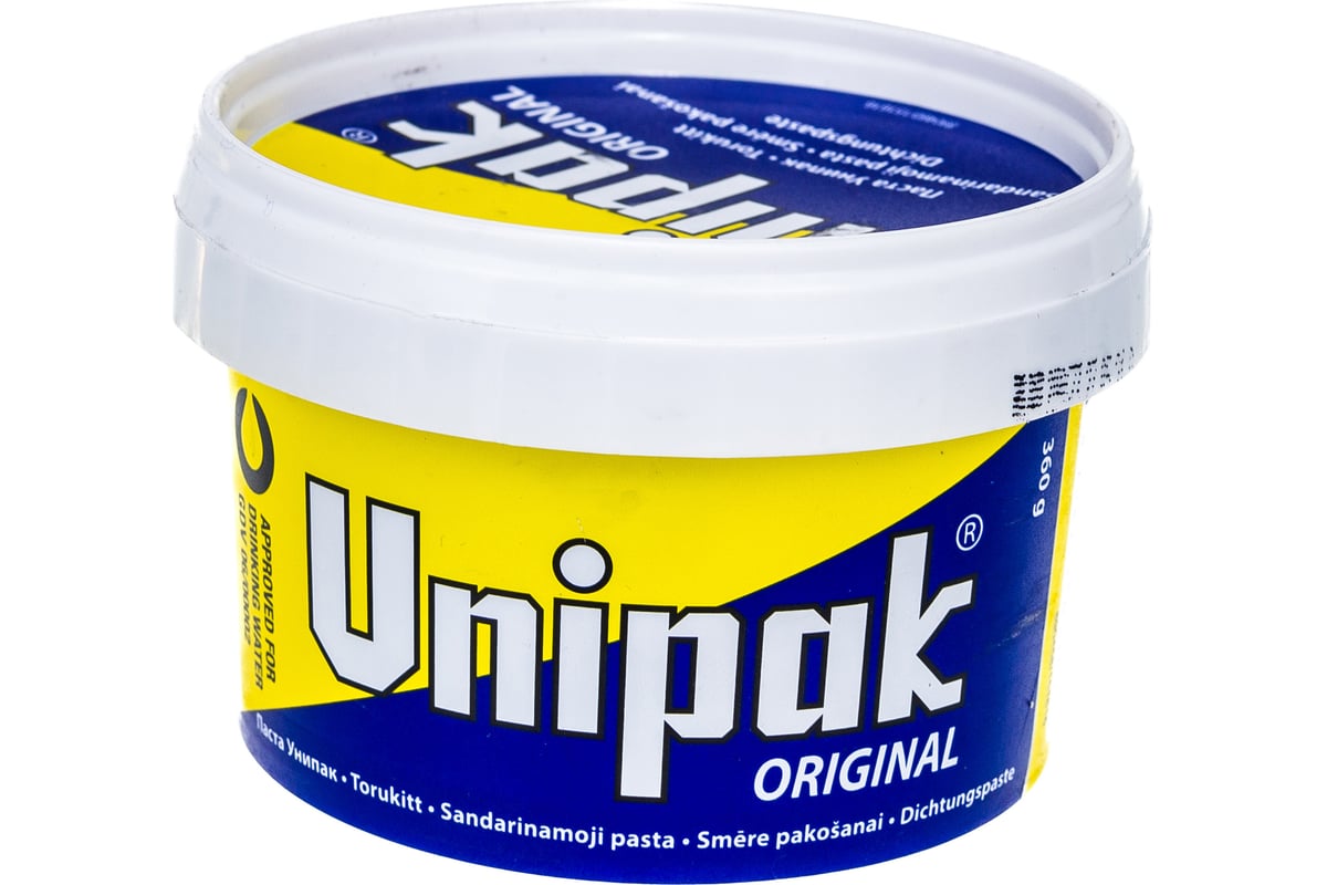 Паста уплотнительная сантехническая 360 г UNIPAK — фото 6
