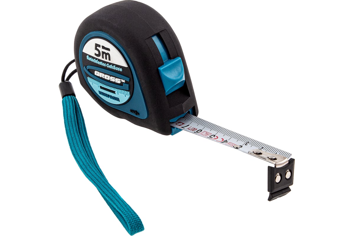 РУЛЕТКА измерительная 5 м 19 мм магнитный зацеп GROSS