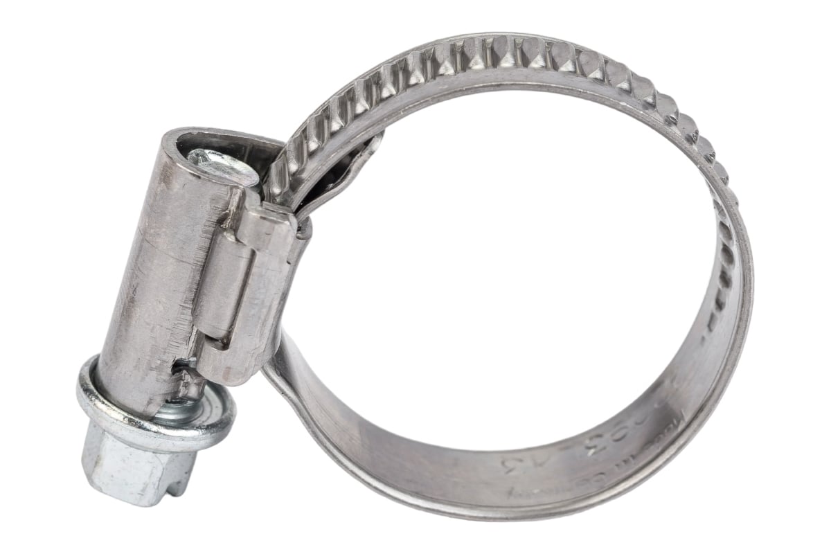 ХОМУТ винтовой 16-27 мм оцинкованный W1/9 Torro NORMA