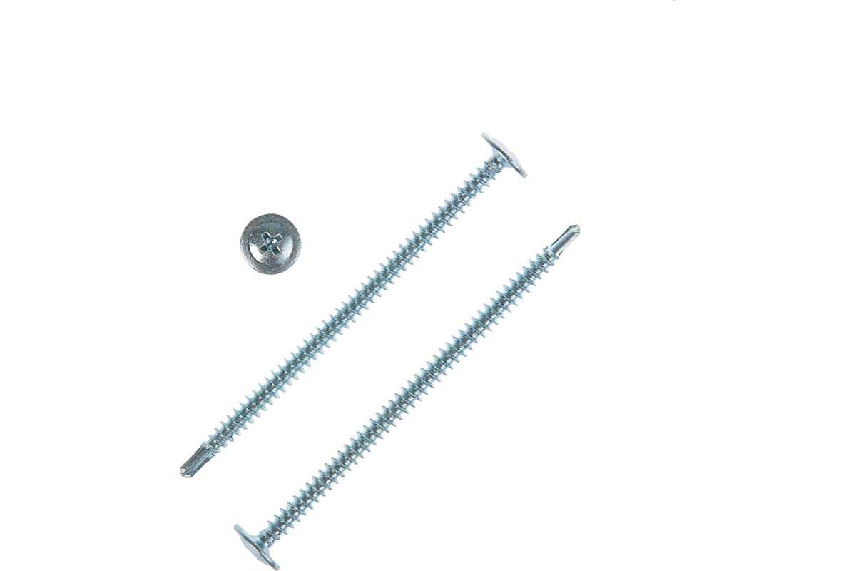 САМОРЕЗ с прессшайбой 4,2х75 мм с буром