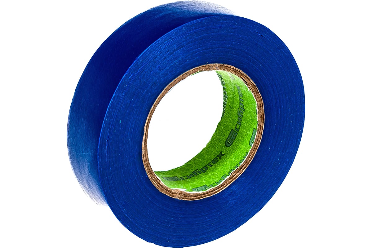 ИЗОЛЕНТА ПВХ 19 мм 20 м СИБРТЕХ цв. синий
