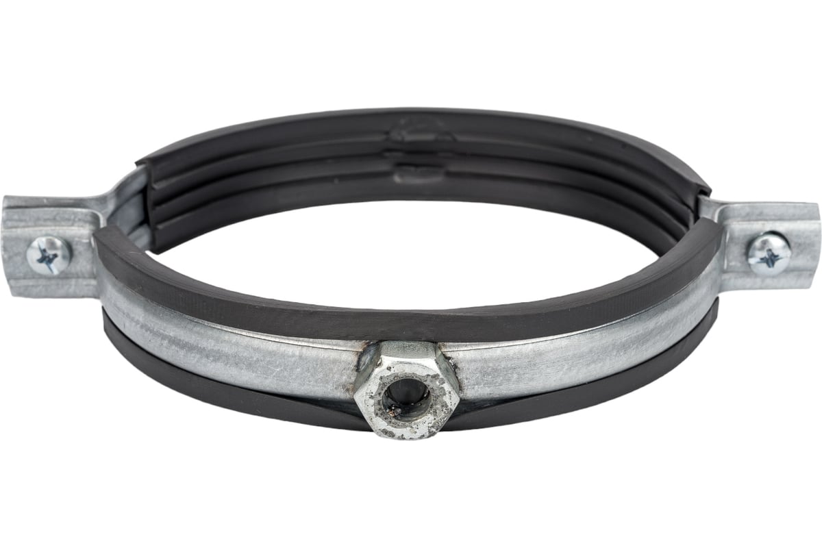 ХОМУТ трубный с гайкой М10 120-129 мм