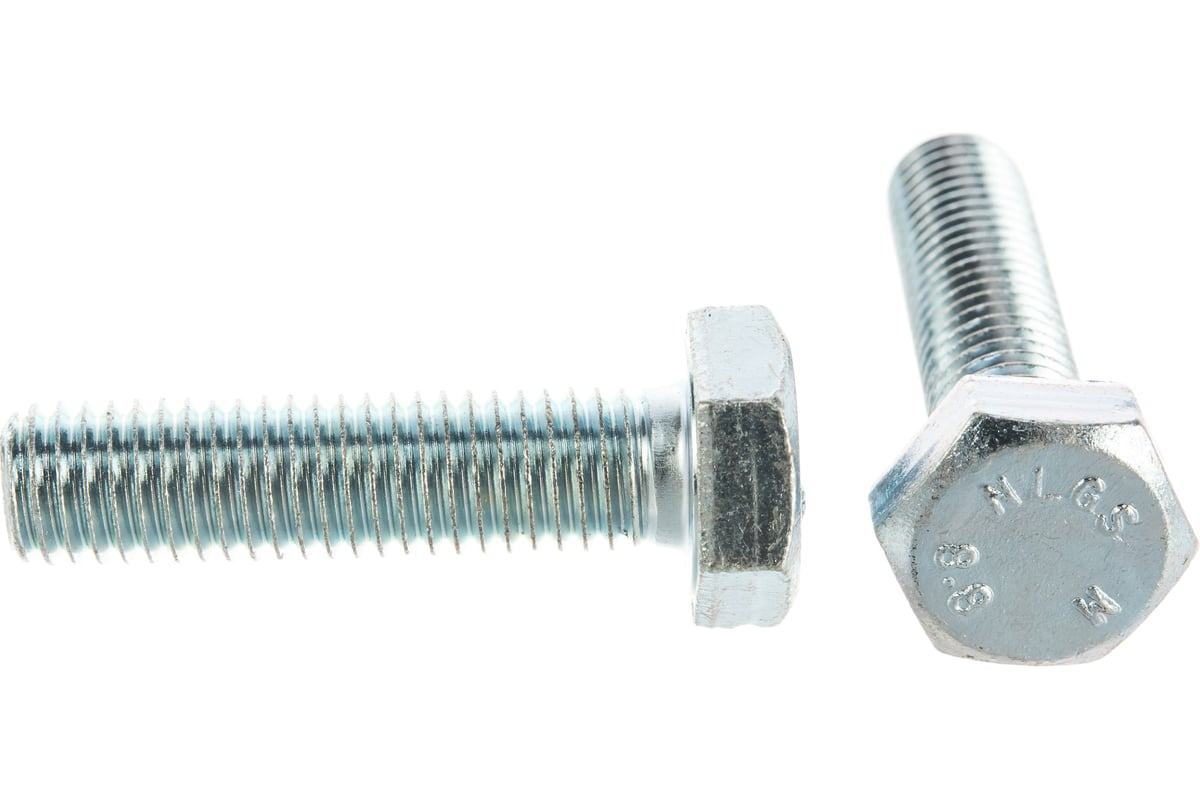 БОЛТ DIN 933 M10 40 мм /8.8/ оцинкованный