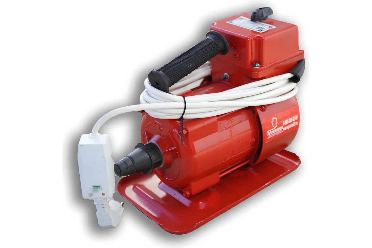 ЭЛЕКТРОПРИВОД для глубинного вибратора 1440 Вт с УЗО 220 В 50 Гц ЭП-1400