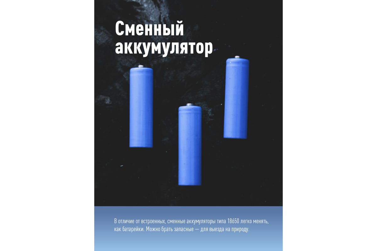 ФОНАРЬ LED 3 Вт 1,2 Ач 180 Лм налобный аккумуляторный 3 режима КОСМОС — фото 11