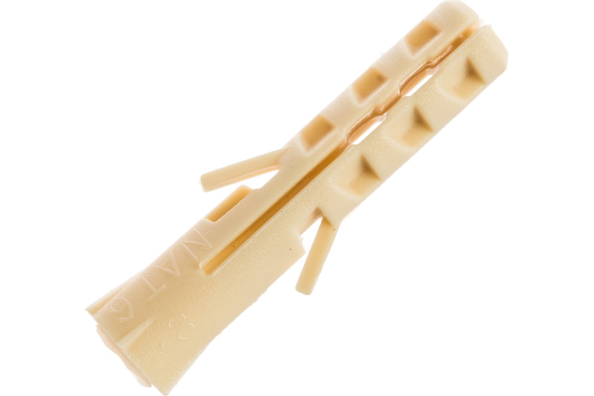 ДЮБЕЛЬ распорный D6 30 мм нейлон NAT SORMAT