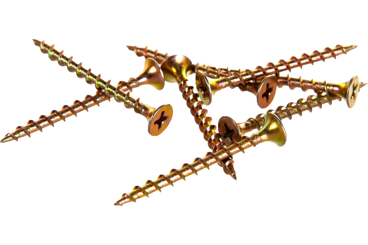 САМОРЕЗ ГД 4,2х75 мм желтый цинк