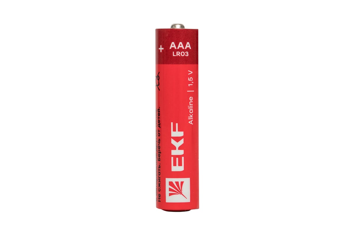 БАТАРЕЙКА AAA 1,5 В алкалиновая LR03 EKF