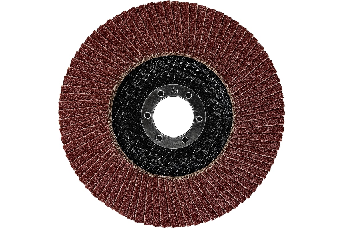 ДИСК лепестковый КЛТ1 125х22,2 мм Р120 универсальный VERTEXTOOLS