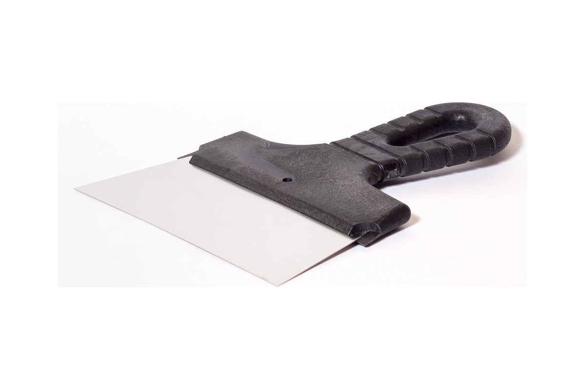 ШПАТЕЛЬ фасадный 150 мм пластиковая рукоятка нерж. сталь ИНТЕК