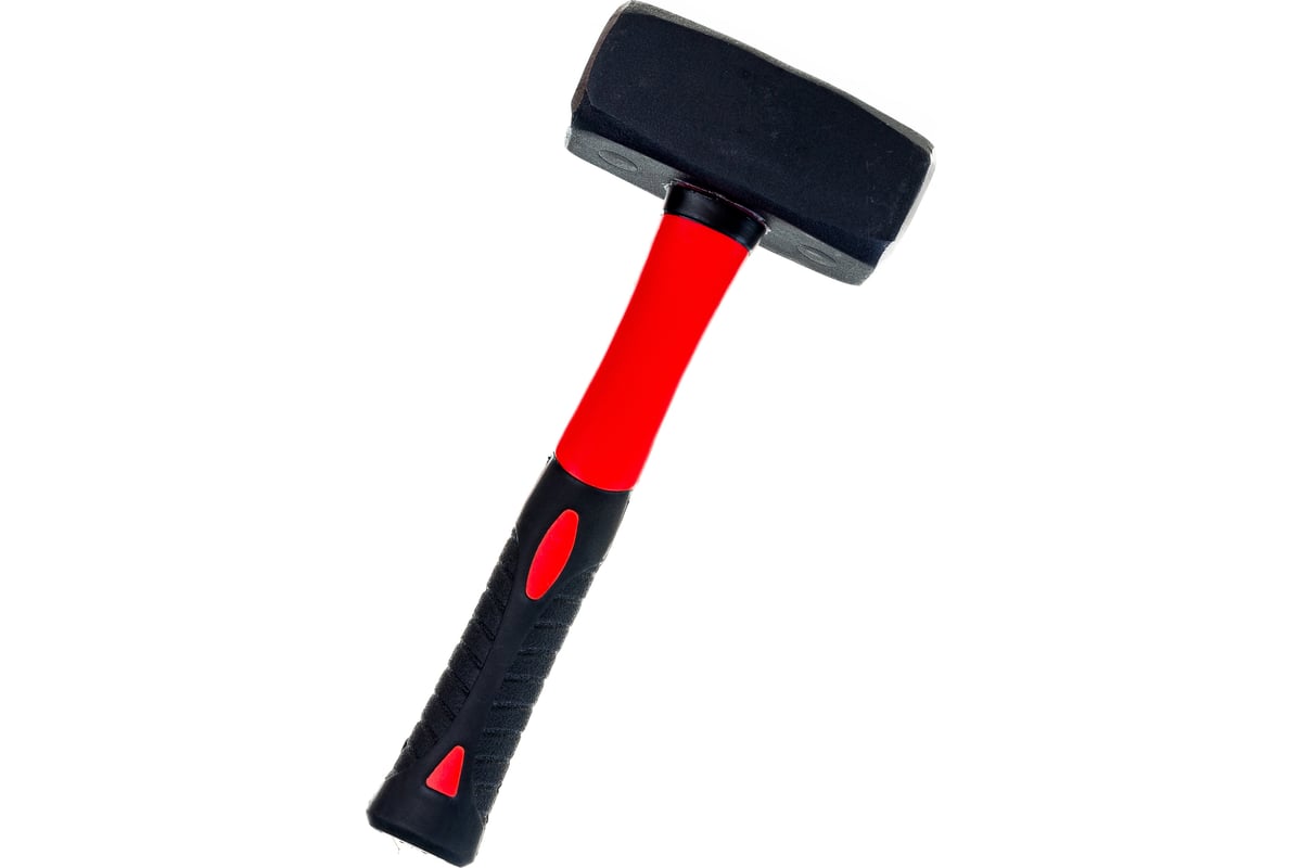 КУВАЛДА 2,0 кг кованая фибергласовая рукоятка Профи BIBER