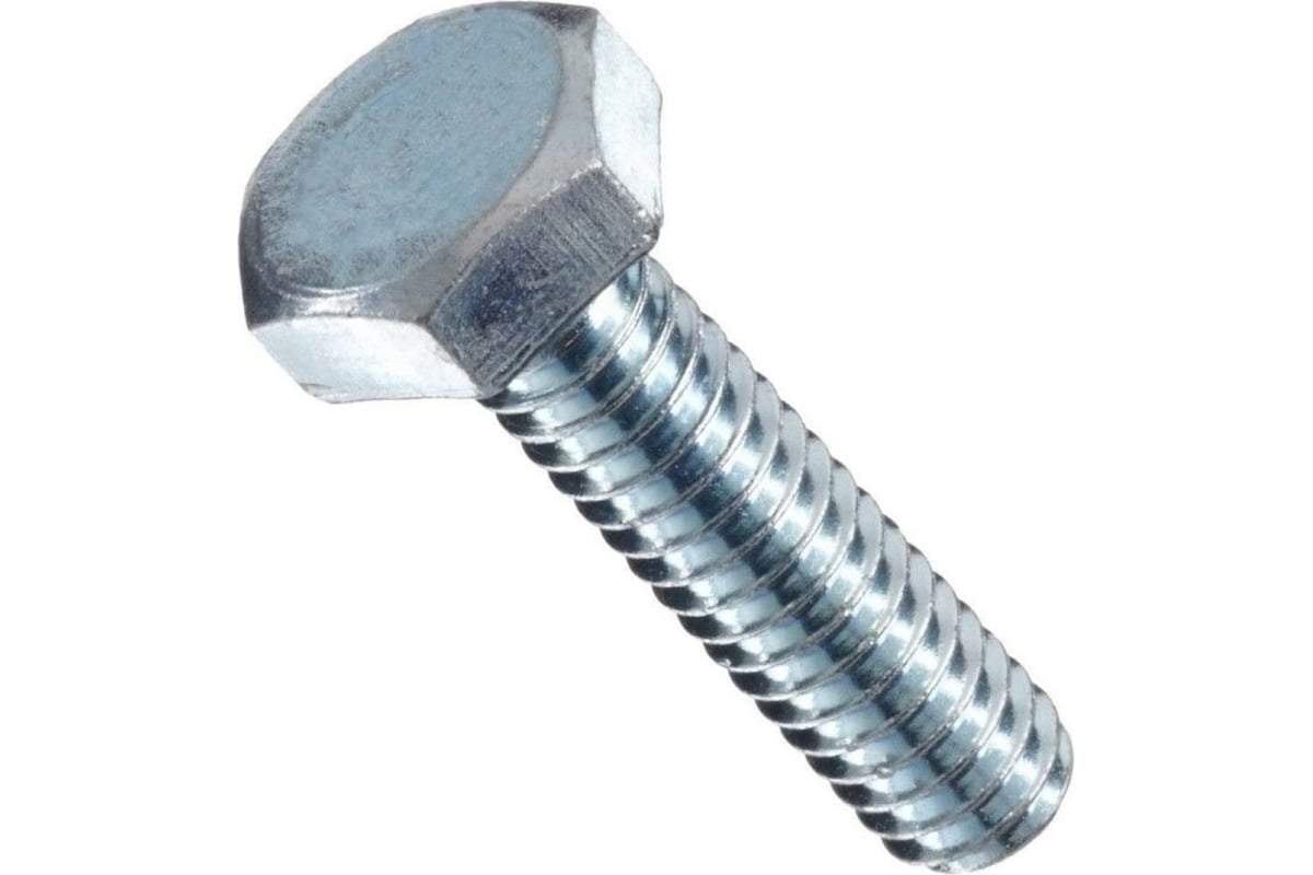 БОЛТ DIN 933 M8 20 мм /4.8/ оцинкованный