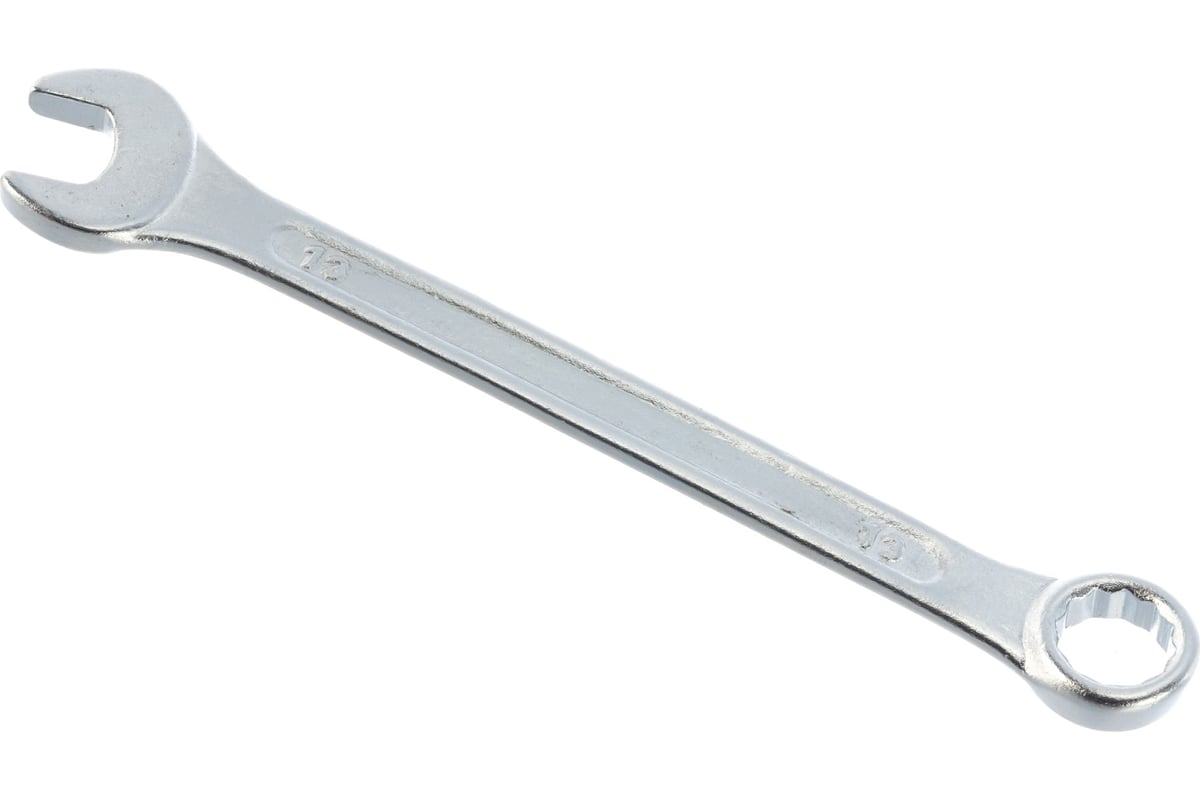 КЛЮЧ гаечный 13 мм комбинированный кованый BIBER