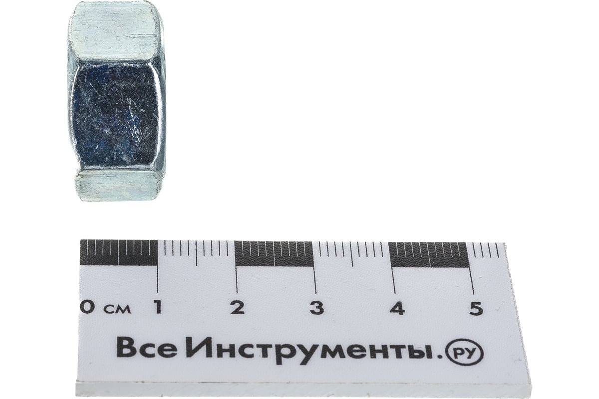Гайка DIN 934 шестигранная M16 /6/ оцинкованная — фото 4