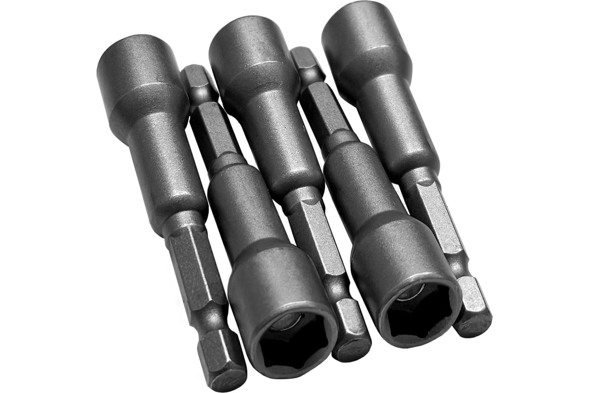 БИТА с торцевой головкой 6-гранной 8 мм 65 мм магнитная 1/4" VERTEXTOOLS