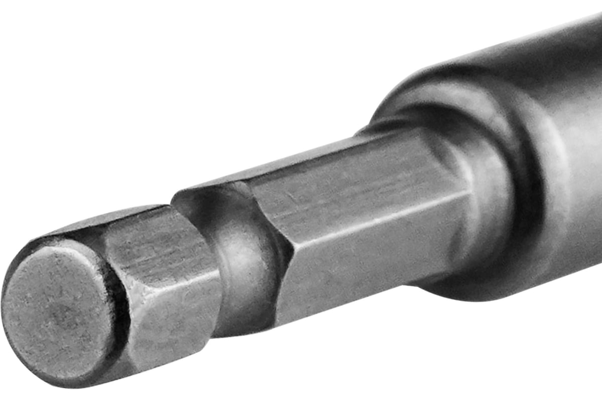 Бита с торцевой головкой 6-гранной 8 мм 65 мм магнитная 1/4" VERTEXTOOLS — фото 10