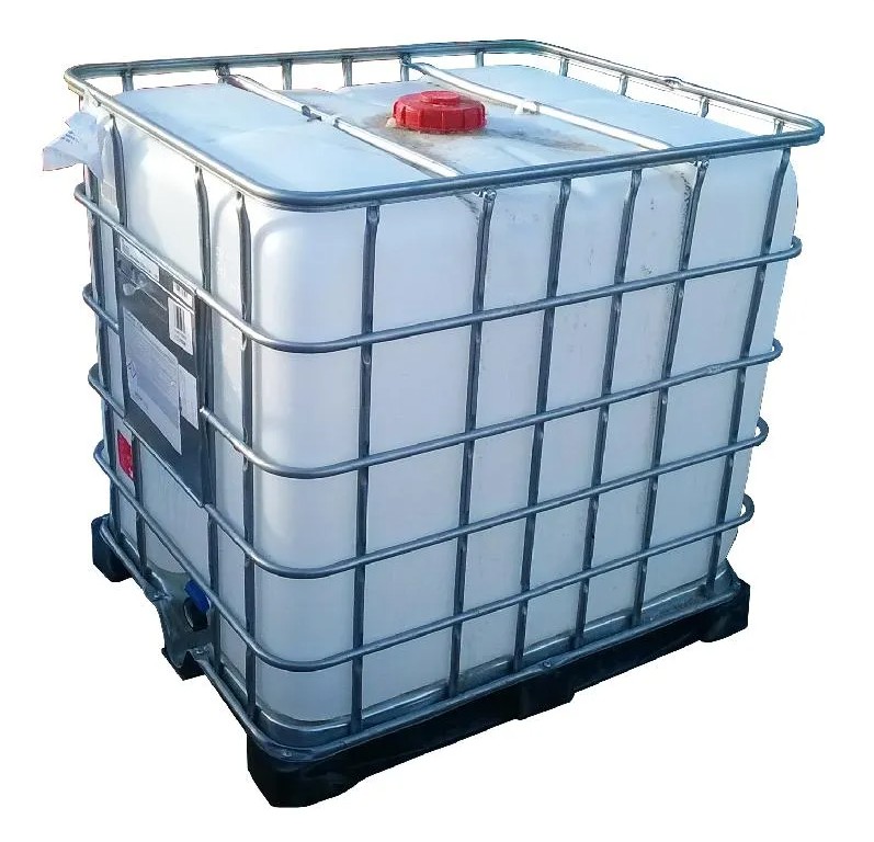ЕМКОСТЬ кубическая 1000 л чистая для технических веществ полиэтилен б/у