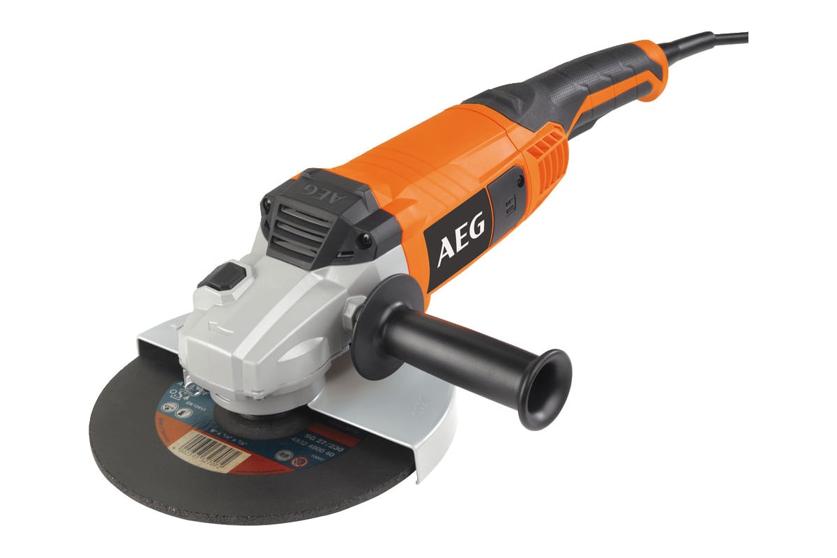 МАШИНА шлифовальная 230 мм 2200 Вт 6600 об/мин угловая WS 22-230 DMS AEG