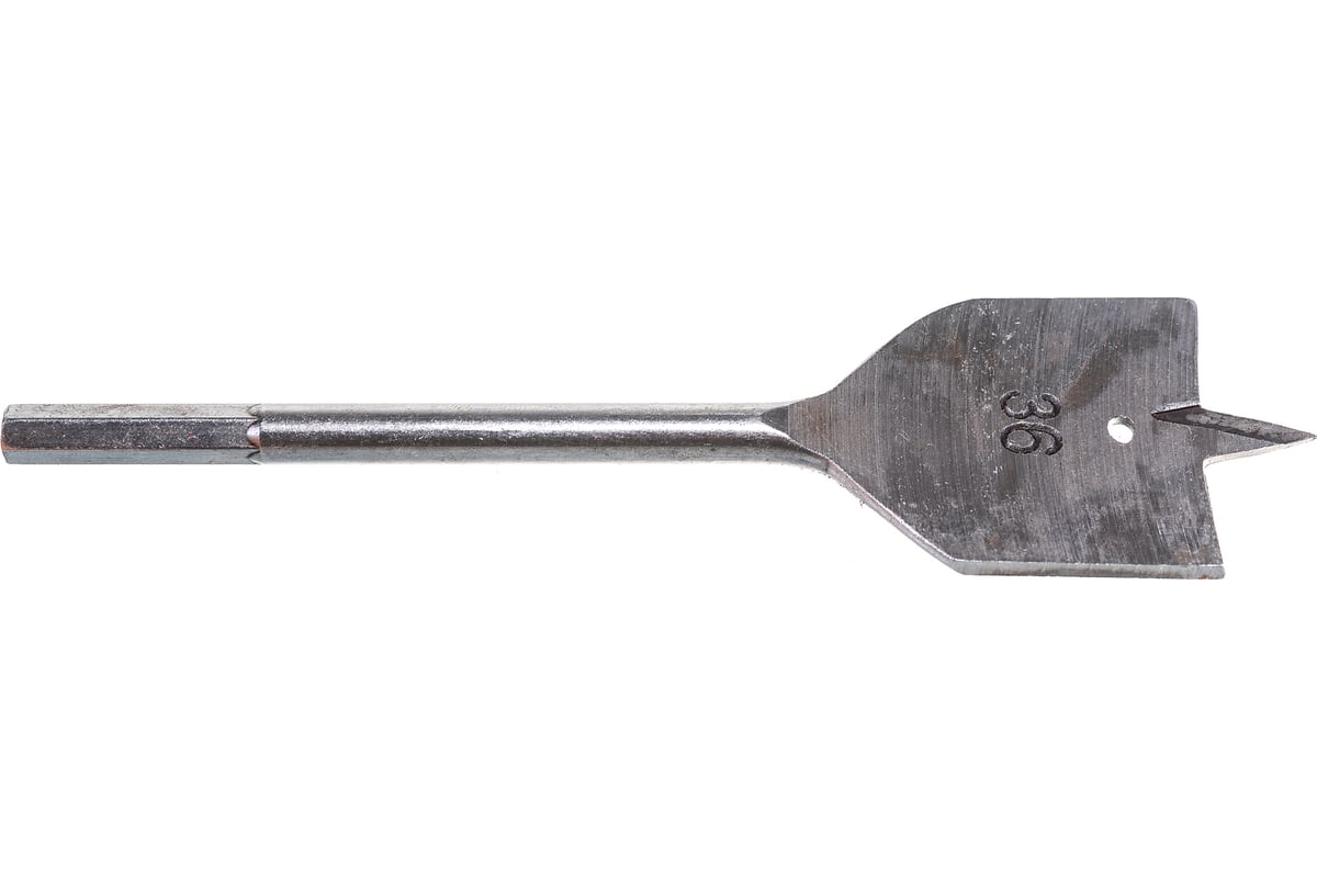 СВЕРЛО перовое 36х155 мм по дереву цилиндр BIBER