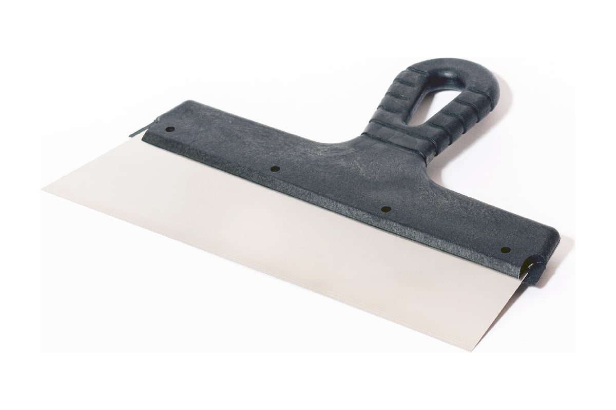 ШПАТЕЛЬ фасадный 250 мм пластиковая рукоятка нерж. сталь ИНТЕК