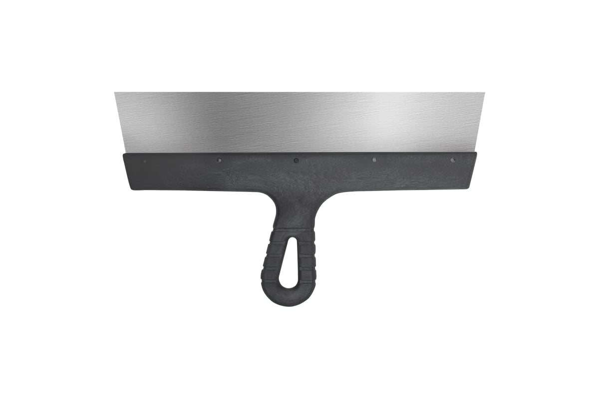 ШПАТЕЛЬ фасадный 350 мм пластиковая ручка нерж. сталь BIBER