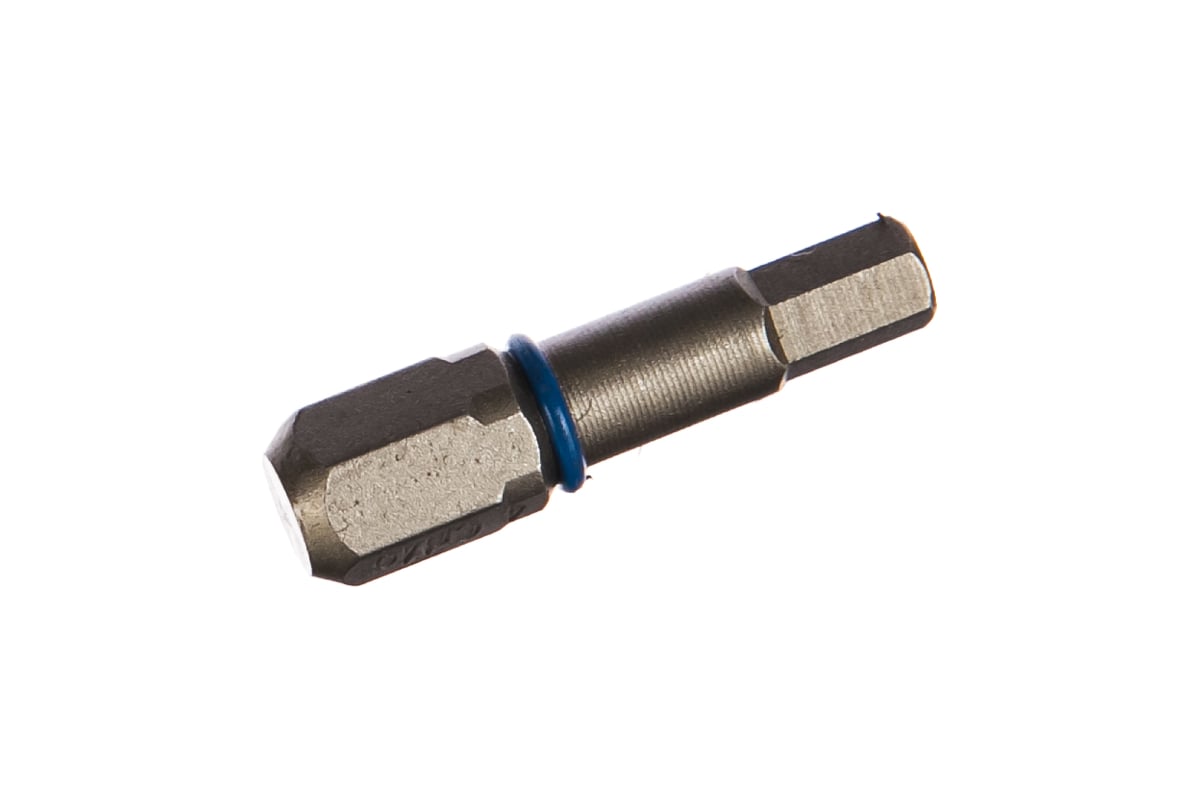 БИТА HEX/H4 25 мм торсионная кованая магнитная С1/4" ЗУБР