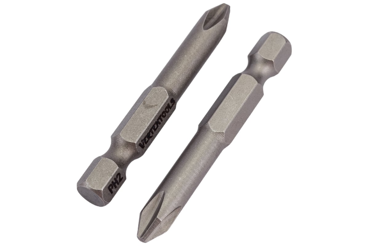 БИТА PH2 50 мм магнитная Е1/4" VERTEXTOOLS