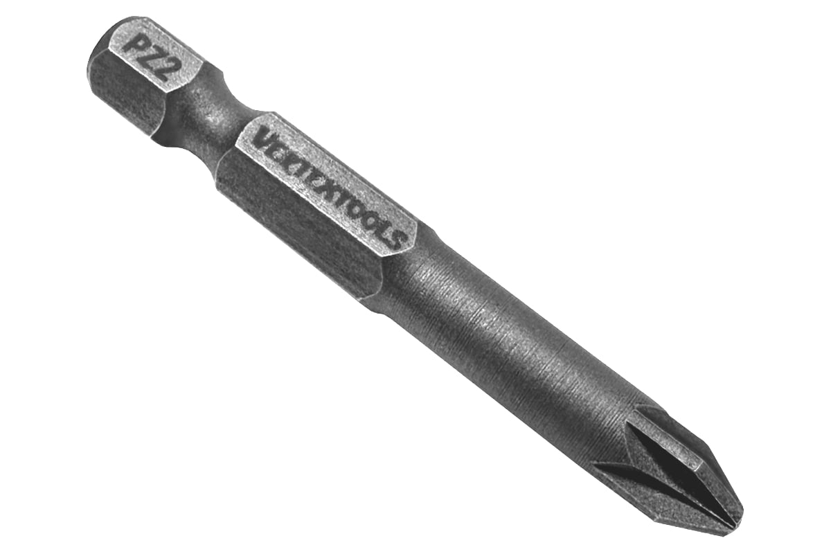 Бита PZ2 50 мм E1/4" VERTEXTOOLS — фото 3