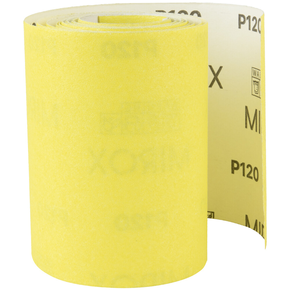 БУМАГА шлифовальная 115 мм Р120 бумажная 5 м Mirox MIRKA