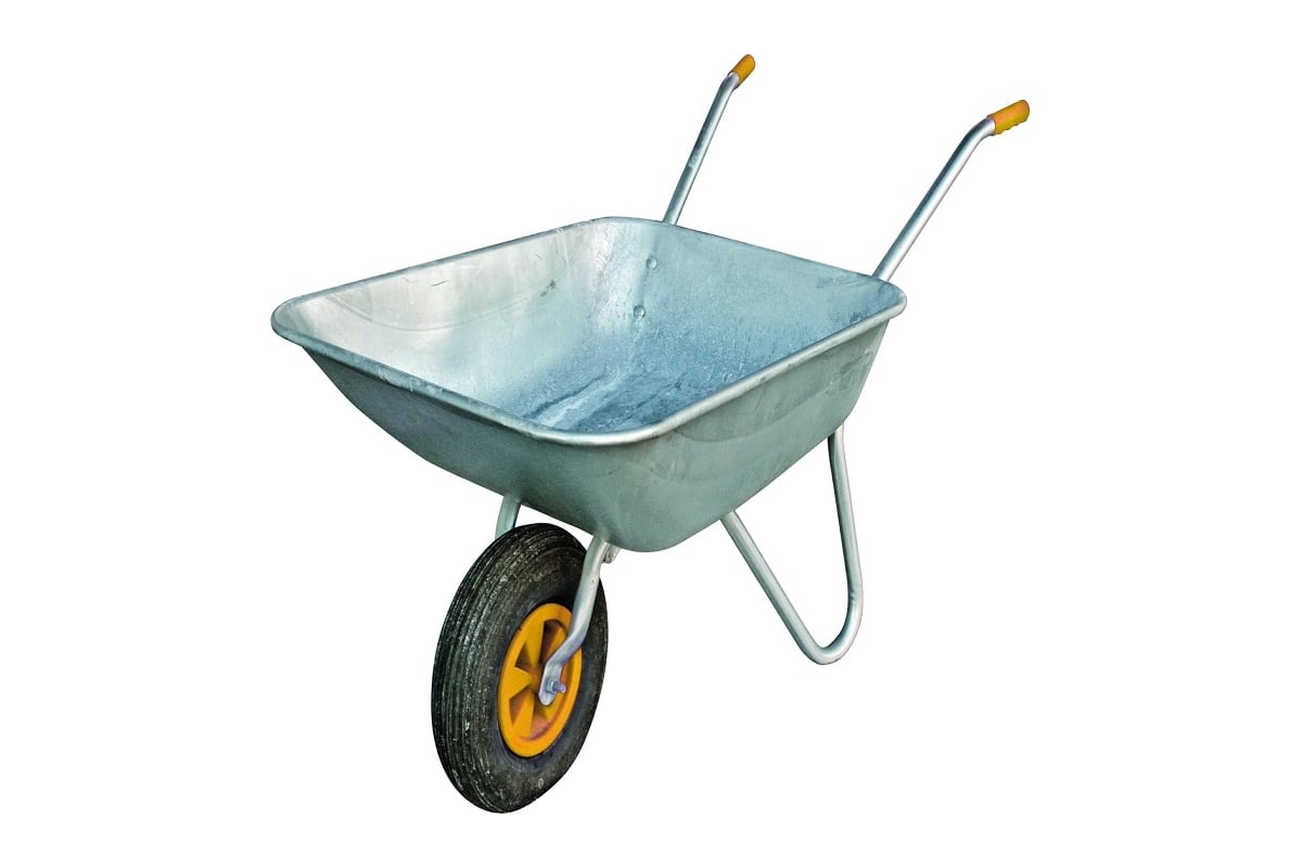 ТАЧКА строительная 90 л 80 кг одноколесная BIBER