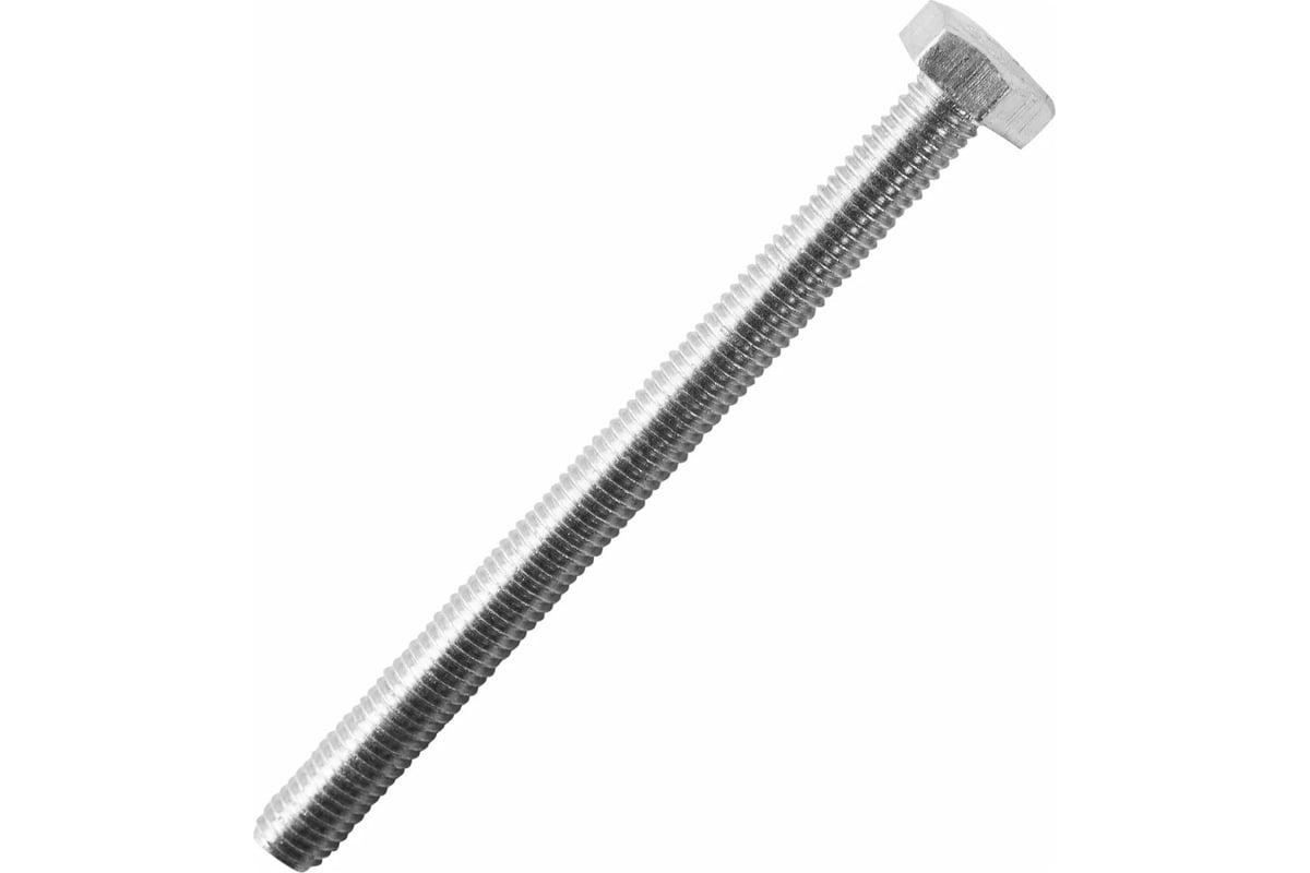 БОЛТ DIN 933 M8 40 мм /5.8/ оцинкованный