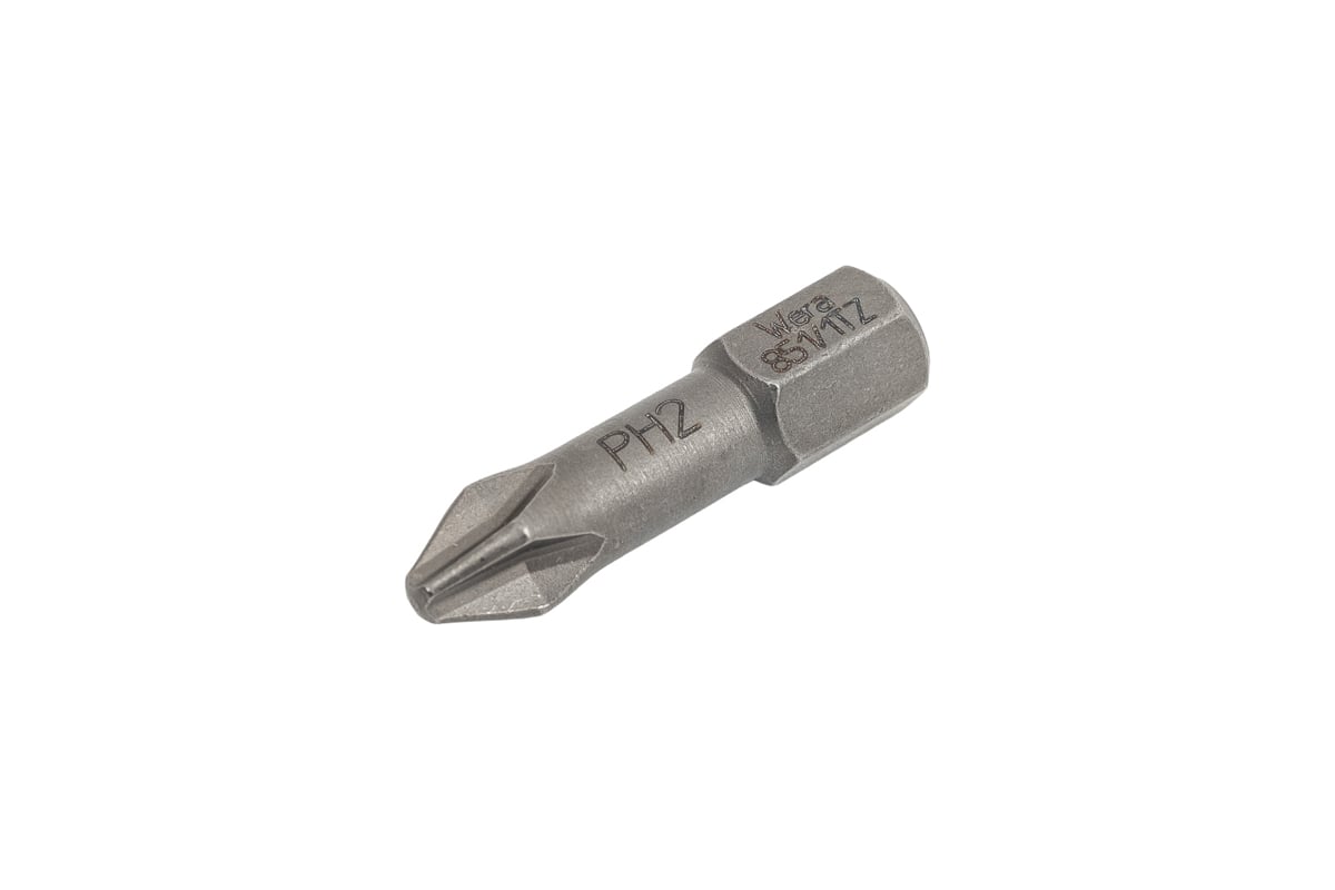 Бита PH2 25 мм C1/4" TZ WERA