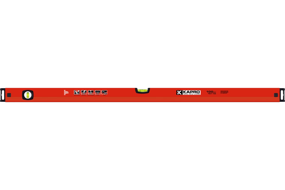 УРОВЕНЬ строительный 1000 мм 2 глазка KAPRO