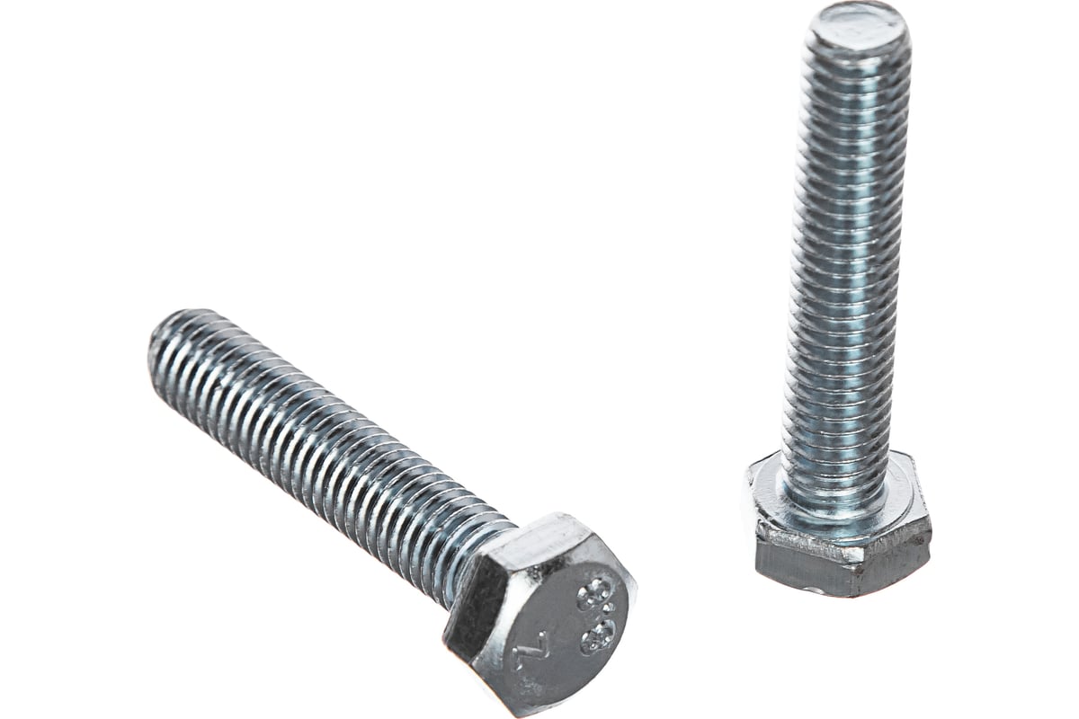 БОЛТ DIN 933 M8 40 мм /8.8/ оцинкованный