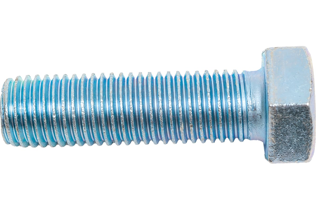 БОЛТ DIN 933 M16 55 мм /8.8/ оцинкованный