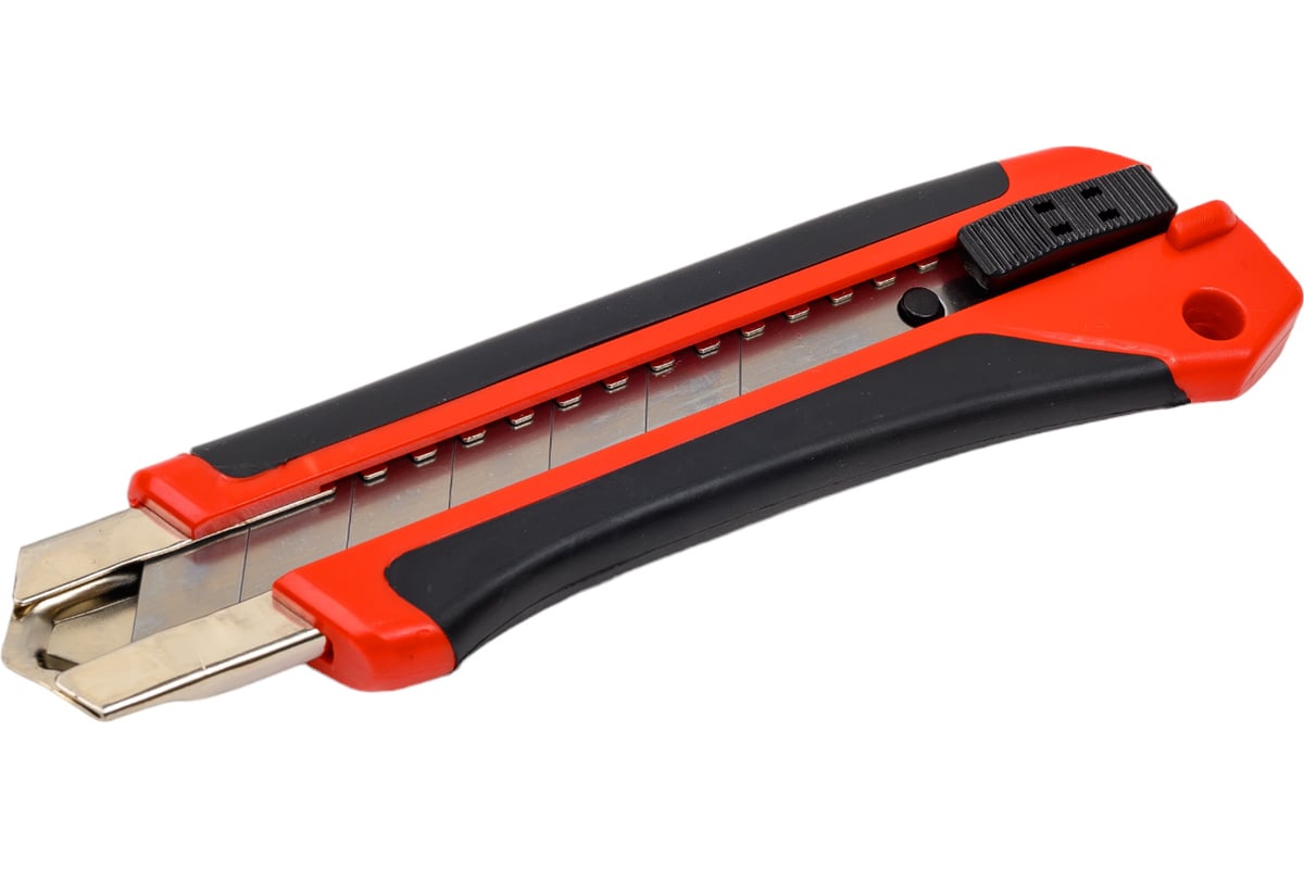 НОЖ строительный 25 мм пластиковый корпус HEADROCK