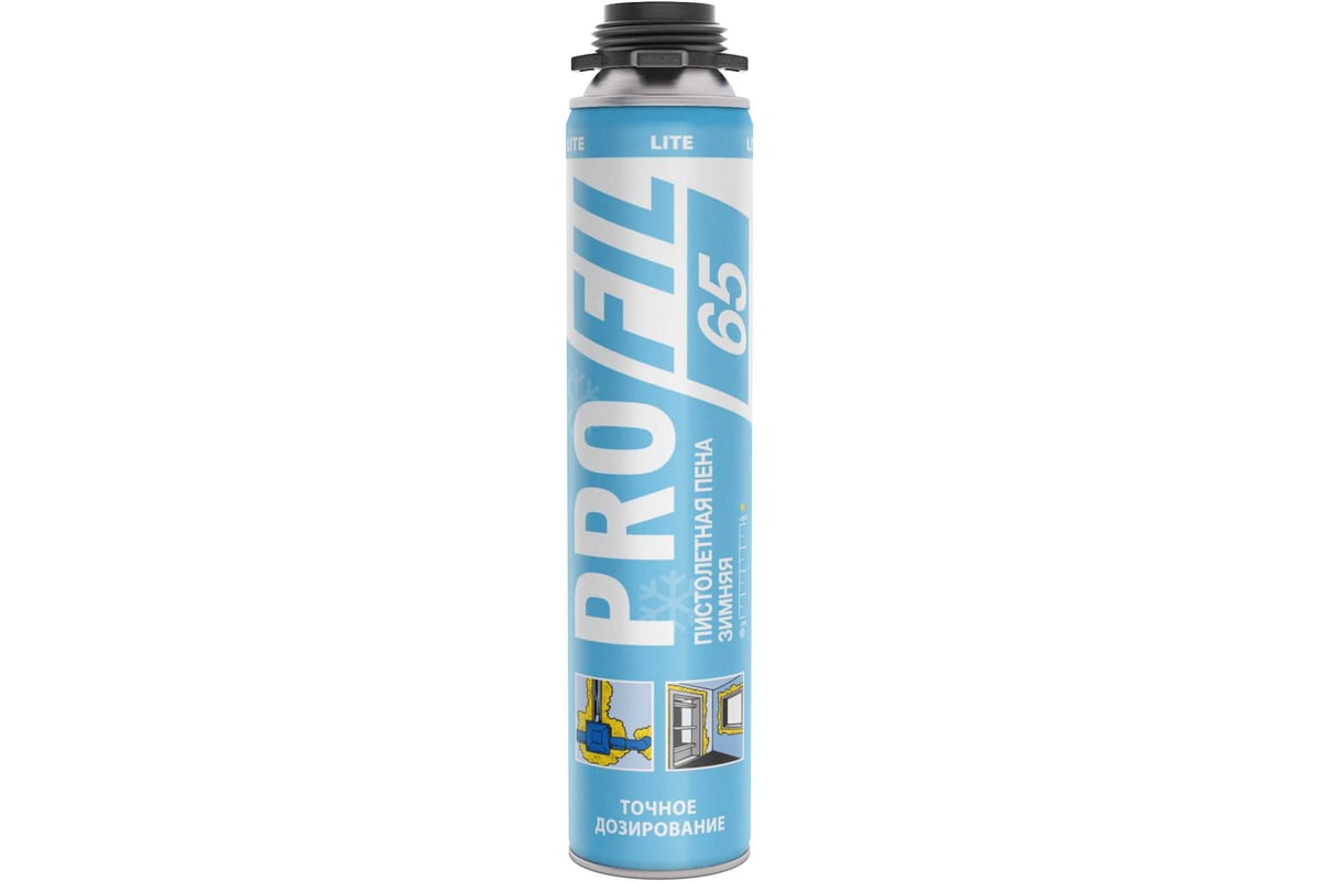 ПЕНА монтажная профессиональная зимняя 625 мл PROFIL