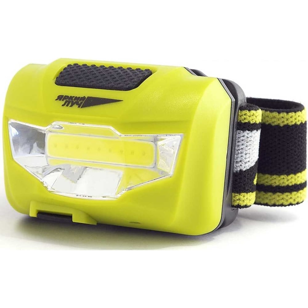 Фонарь LED 3 Вт 1,2 Ач 180 Лм налобный аккумуляторный 2 режима COB ACCU LH-180 ЯРКИЙ ЛУЧ — фото 6