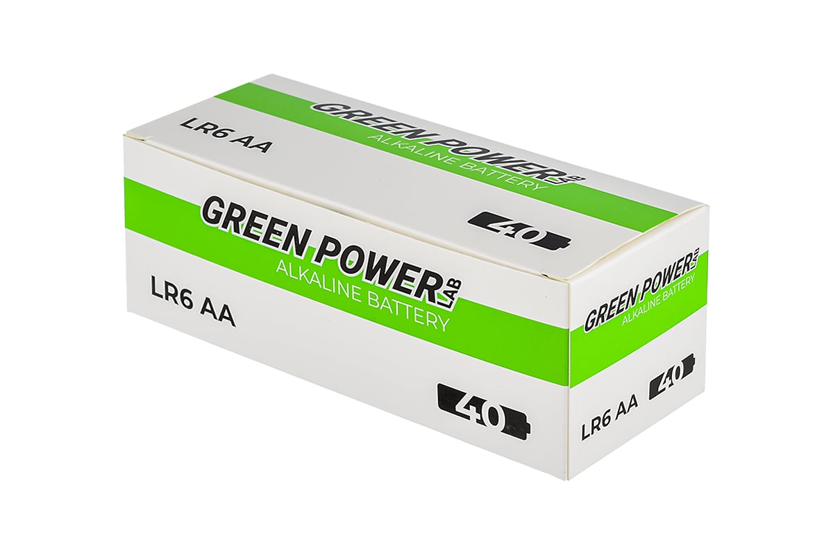 БАТАРЕЙКА LR6/АА 1,5 В GREEN POWERLAB — фото 3