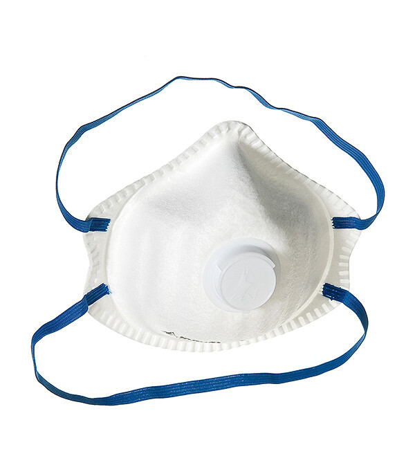 ПОЛУМАСКА фильтрующая FFP2 одноразовая формованная с клапаном ЮЛИЯ -219