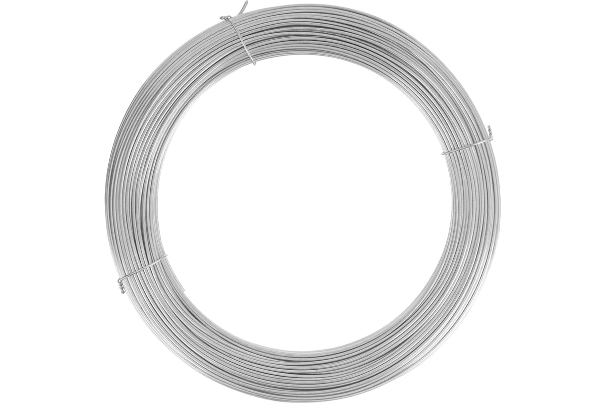 ПРОВОЛОКА вязальная D1,2 мм оцинкованная 50 м СИБРТЕХ — фото 3